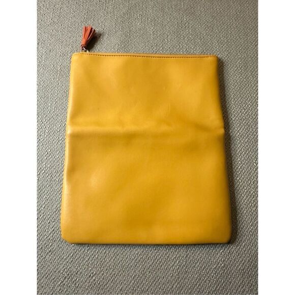 Rachel Pally Reversible Fold Over Clutch Purse Bag in Bloom Orange Floral - Picture 3 of 10